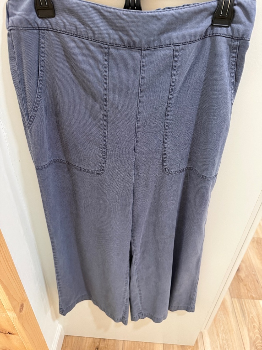 Womens Nicole Miller New York cropped porckcop pocket garment washed pants  sz 8